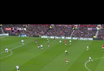 谢什科 你这运气 顶门柱啦！ 曼联2-0富勒姆