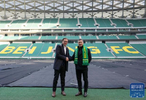 足球｜北京国安新任体育总经理和一线队主教练亮相工体