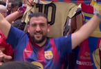 巴萨球迷想念梅西