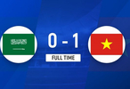 U23亚洲杯：越南1-0沙特三战全胜小组第一晋级 阮庭北破门制胜