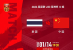 U23国足今晚决战泰国，取胜即锁定小组头名出线