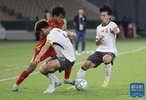 U23足球亚洲杯半决赛：中国队2-0领先越南队