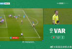 纽卡斯尔联对阵曼城比赛中VAR判罚进球无效