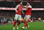 3-0！哲凯赖什梅开二度，阿森纳9分领跑，静候利物浦死磕曼城
