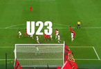 回顾U23国足精彩进球瞬间