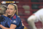 鲁索的进球精彩异常，帮助阿森纳女足6比0大胜拉巴特皇家武装女足