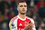 阿森纳中场梅里诺右腿骨损伤将长期伤缺