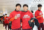 U23国足回国身穿特制T恤，泰山队两将归队时间确定，克雷桑回来了