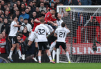 曼联本赛季联赛定位球打进14球，全英超仅次于阿森纳的17球