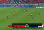 U23亚洲杯决赛-U23国足0比4日本队全场集锦