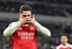 阿森纳官方宣布哲凯赖什当选1月最佳球员