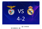 本菲卡4-2胜九人皇马，姆巴佩双响，门将特鲁宾读秒破门