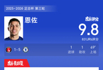 查尔顿1比5惨败切尔西，恩佐传射建功获9.8分