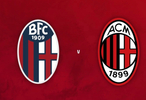 米兰客场战博洛尼亚，意甲第23轮凌晨开赛