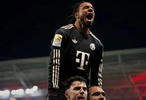 拜仁5比1胜莱比锡，27场不败追平队史第二纪录