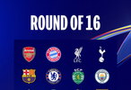 欧冠16强名单揭晓，阿森纳拜仁等8队直通，马竞皇马等8队晋级