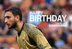 AC米兰官方祝福多纳鲁马27岁生日