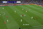 阿森西奥解围差点自摆乌龙！库尔图瓦扑救后被拉法·席尔瓦补射打进！