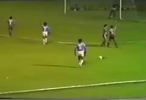 克鲁塞罗中卫吉拉尔多1986年巴西杯任意球破门